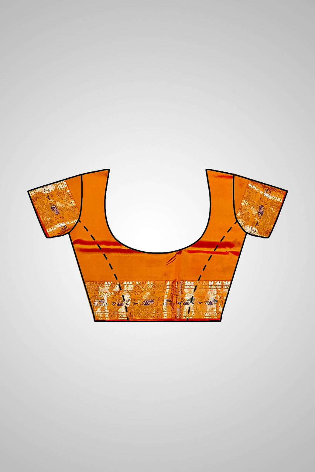 Shop Wedding Swarnachari Saree – Includes stitched blouse option for all buyers