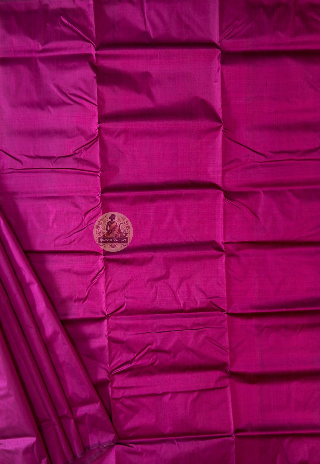 Blouse cut from Bishnupur silk than showing fine handloom weave and silk sheen, Bengal heritage fabric, festive wear