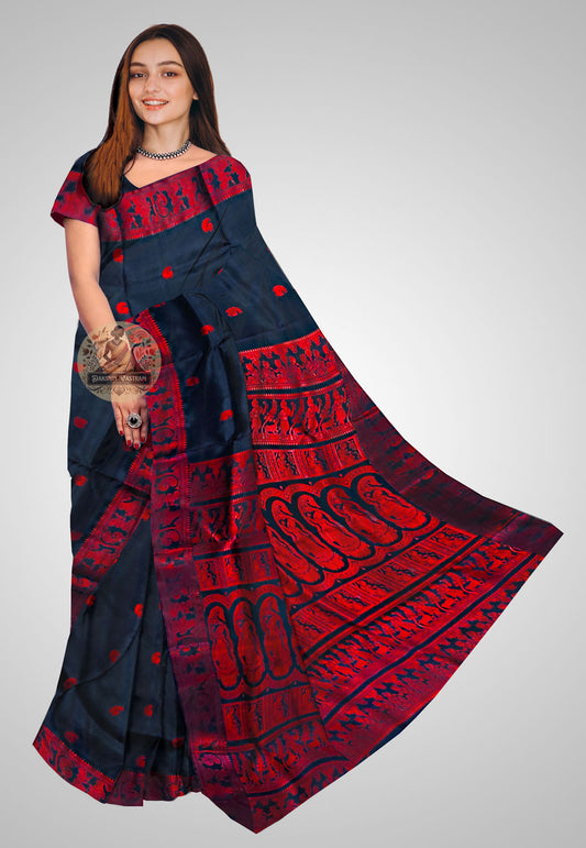 Buy Baluchari Silk Saree online – Baluchari Silk Saree front view