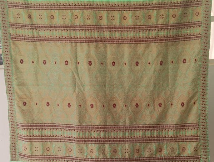 Buy Assam Silk Saree online – Front view of Mulberry x Mulberry saree