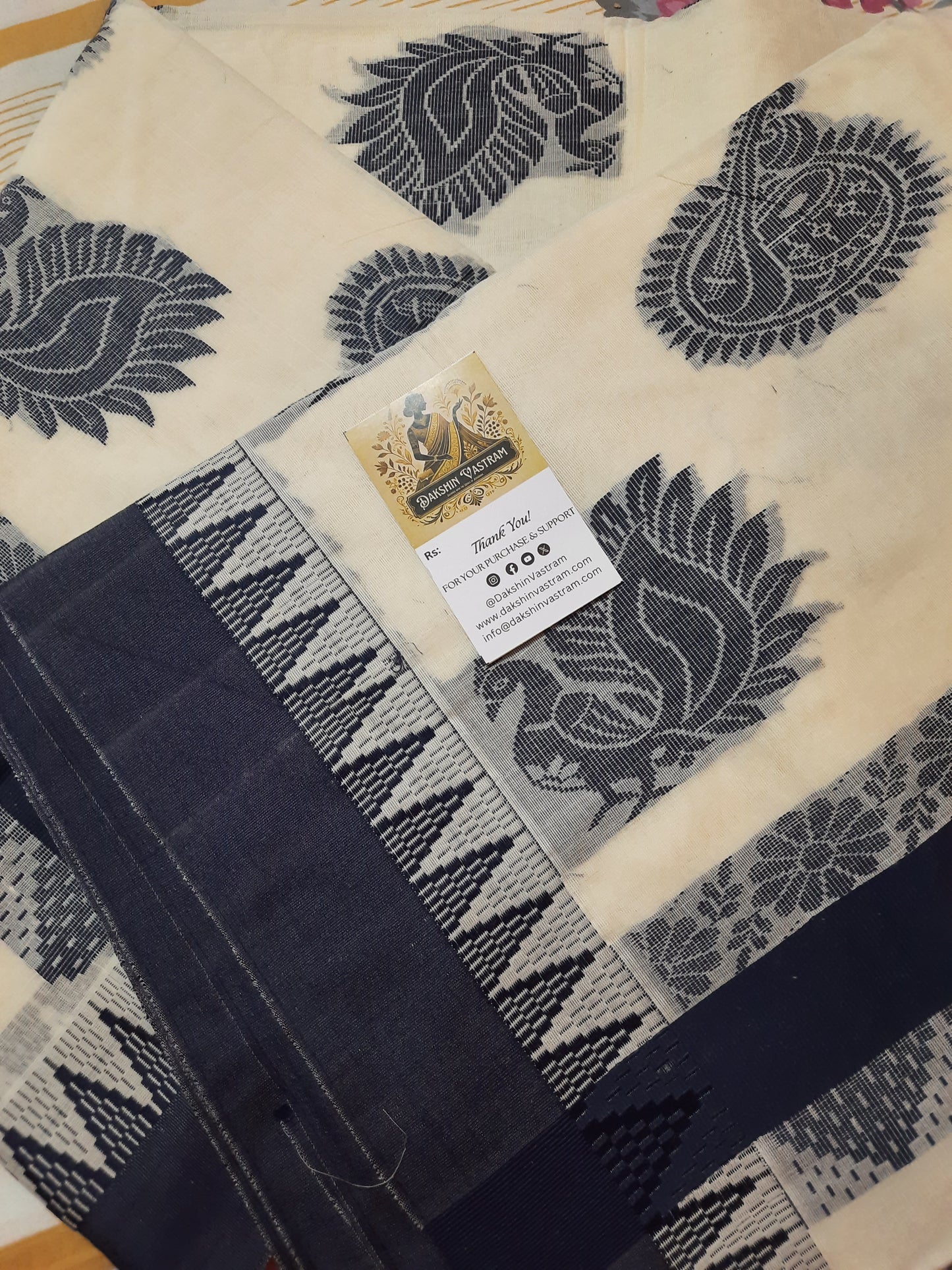 Kasavu Saree | Pure, organic cotton for a comfortable and natural wear