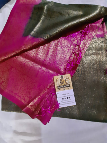 Butter Silk Saree | Crafted from soft and pure organic silk