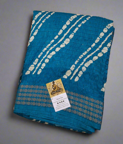 Sequins Silk Saree | Luxurious Sequins Silk Saree, made from 100% organic cotton