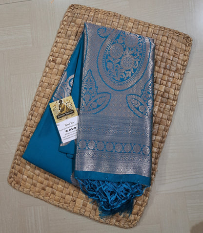 Semi Silk Saree | Made with high-quality organic semi silk