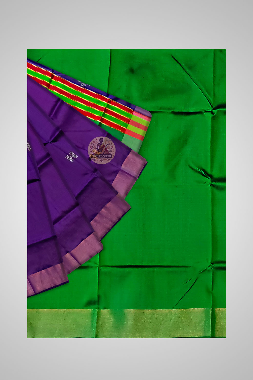 Shop Luxury Silk Saree – Close-up of traditional Indian silk texture