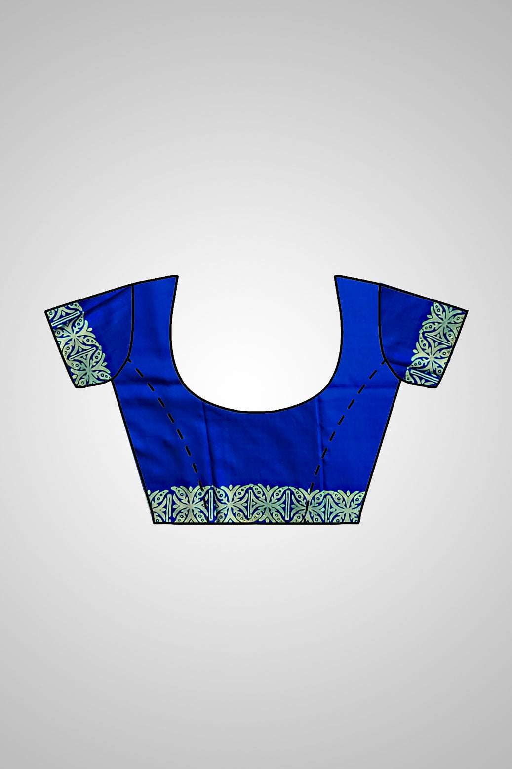 Buy Handloom Pure Silk Saree UK – Saree with blouse view included