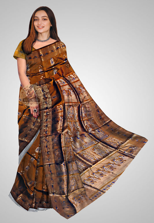 Buy Swarnachari Silk Saree online – Swarnachari Saree front view