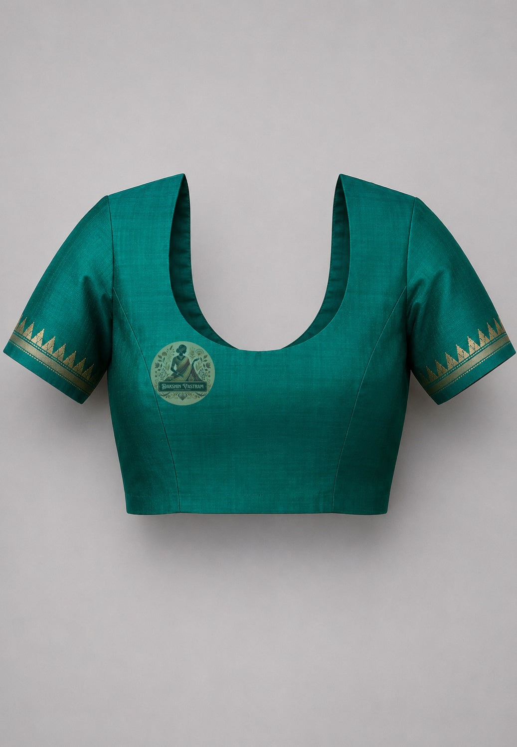 Matching blouse piece included with Bishnupur Katan Silk Saree, handloom festive wear Bengal West Bengal