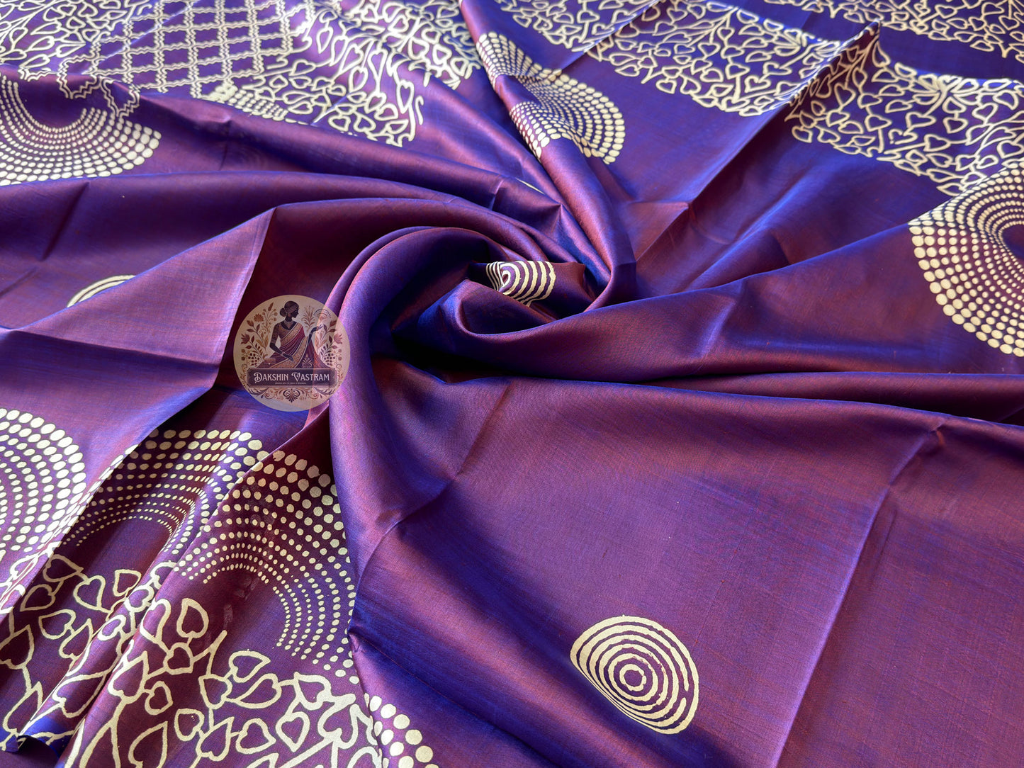 Shop Pure Silk Saree – Texture and Mulberry silk detailing focus
