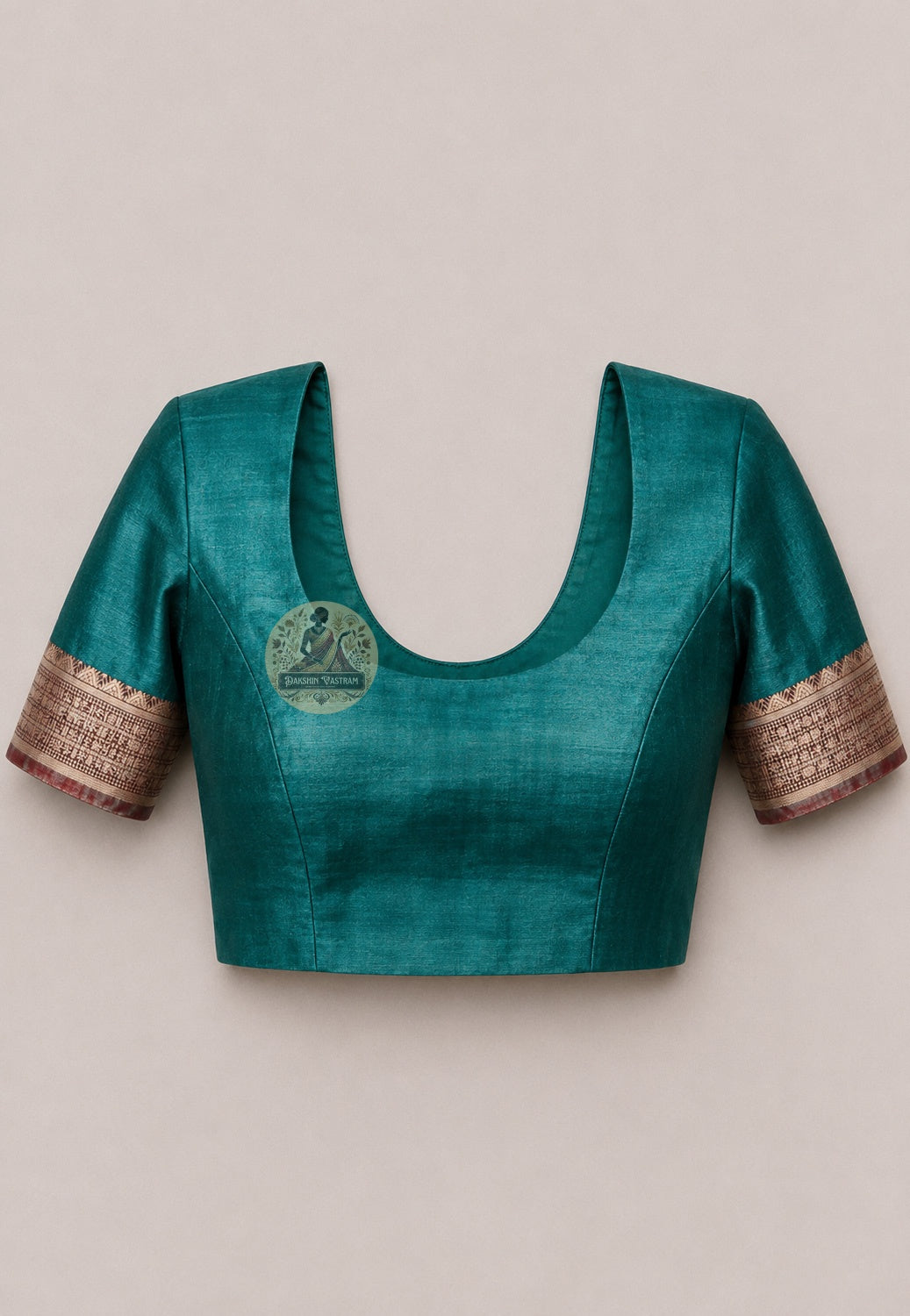 Matching blouse piece included with Bishnupur Katan Silk Saree handloom Karva Chauth gift Bengal West Bengal