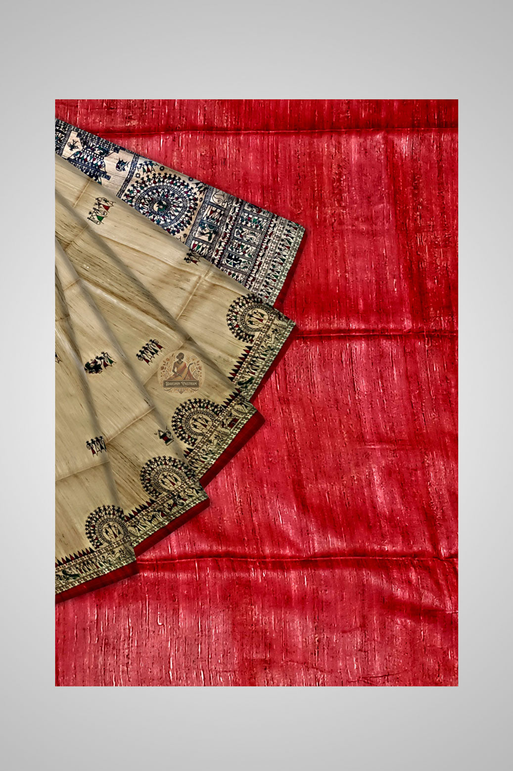 Order Tussar Silk Saree – Highlight on woven silk body design