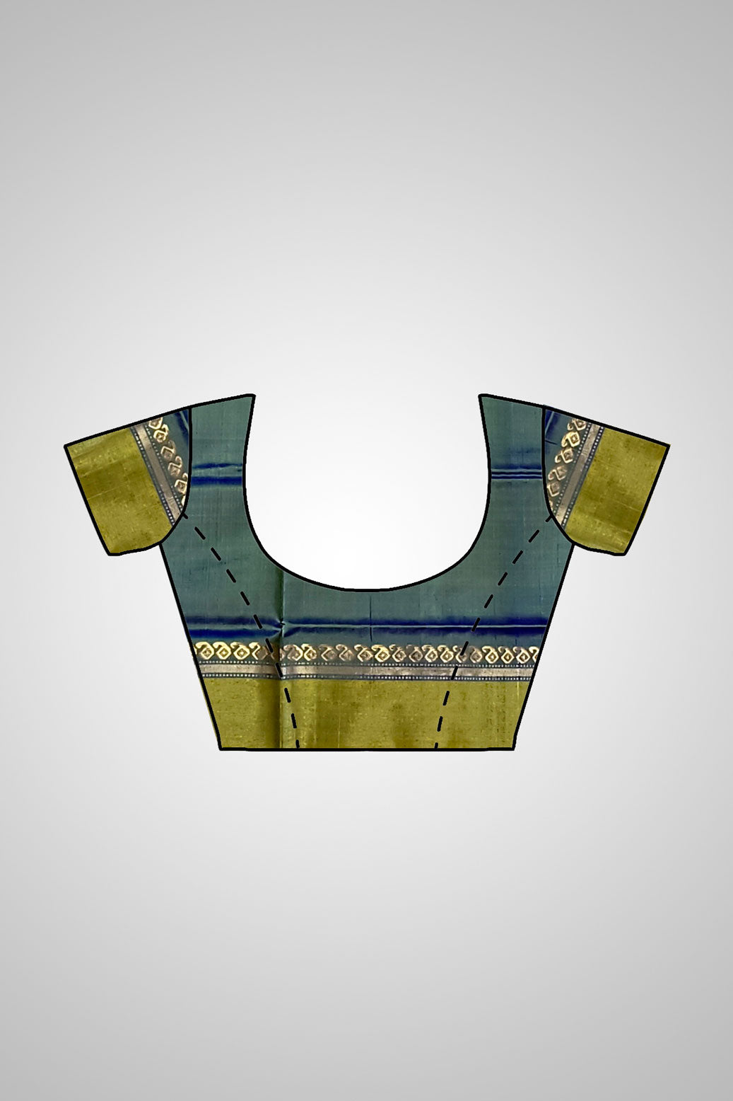 Buy Pure Silk Saree with Zari Border – Saree and blouse complete look