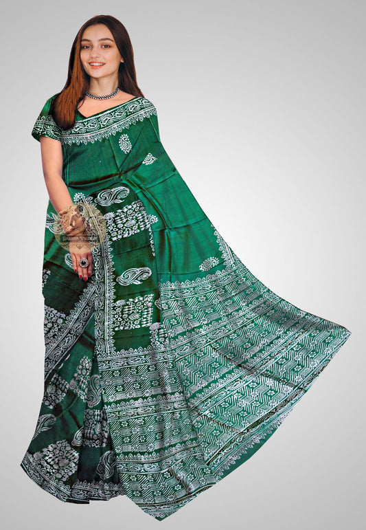 Buy Bishnupur Silk Saree online – Bishnupur Silk Saree front view