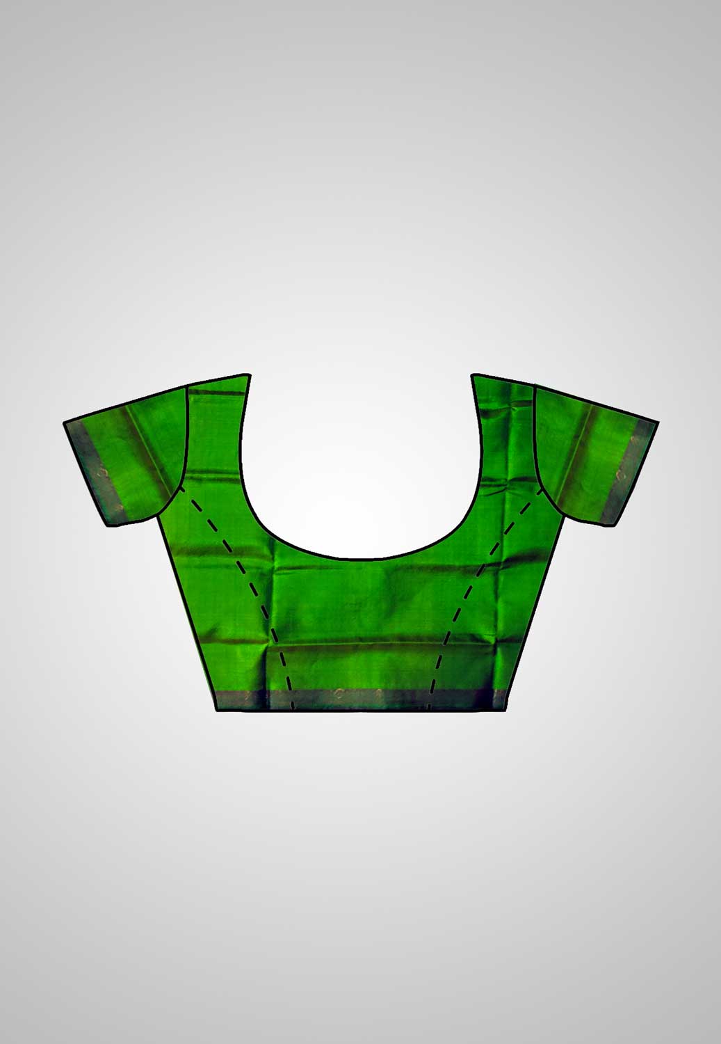 Buy Bishnupur Silk Saree online – Bishnupur Handwoven Katan Silk Saree blouse piece