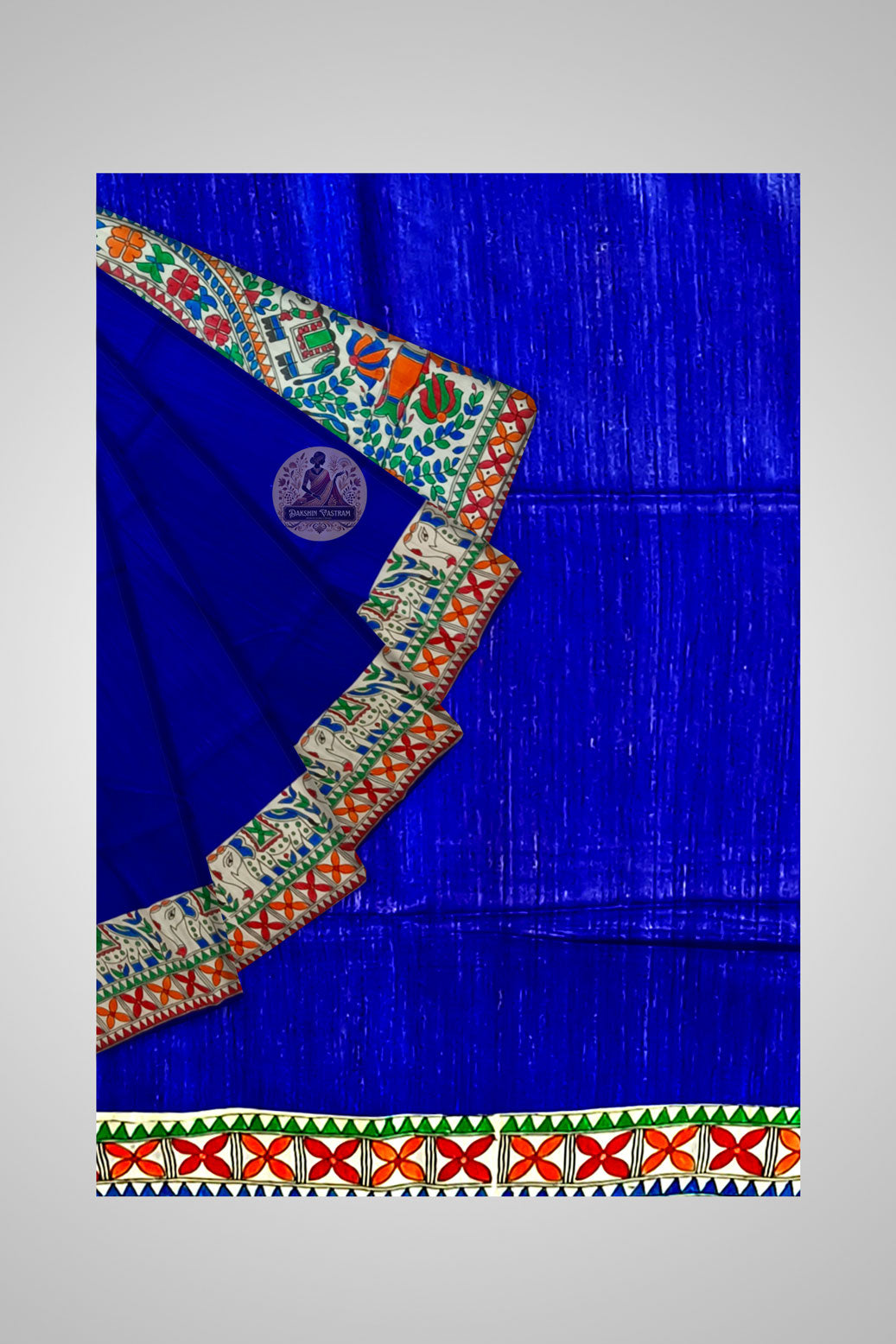 Shop Raw Tussar Silk – Weave close-up and detailing