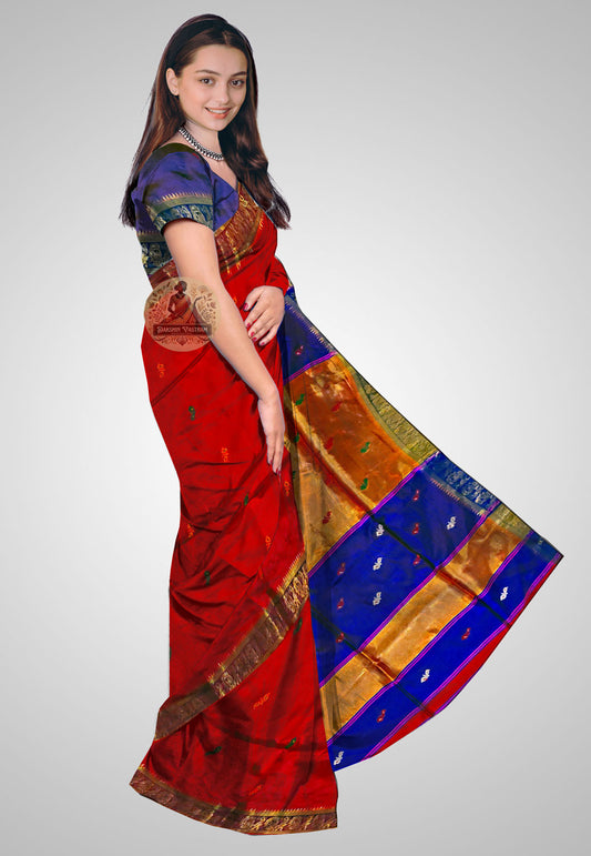 Traditional silk saree ideal for weddings and festive occasions