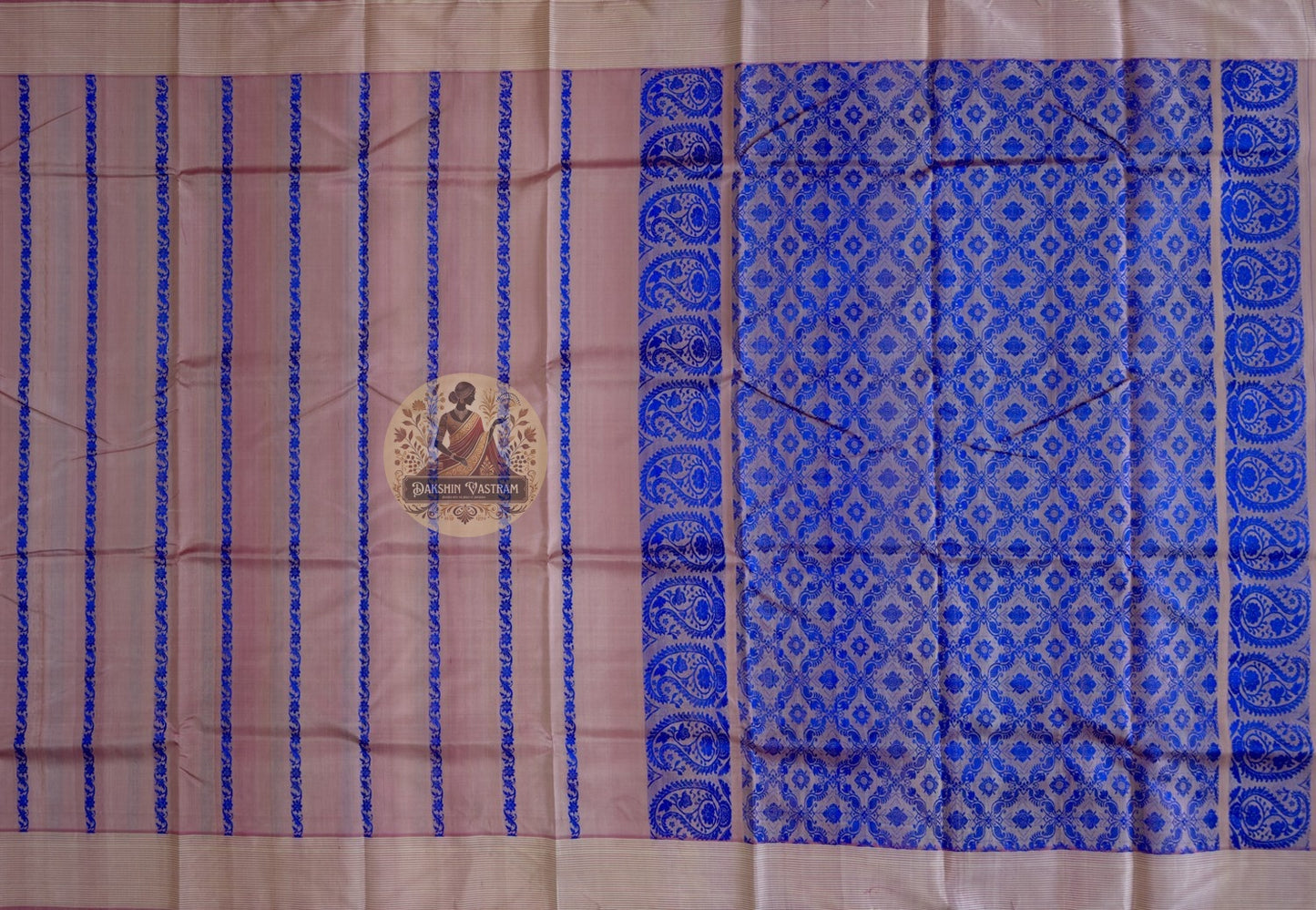 Tussar silk saree styled for a formal corporate evening in London — earthy handloom luxury for the professional Indian woman, Dakshin Vastram
