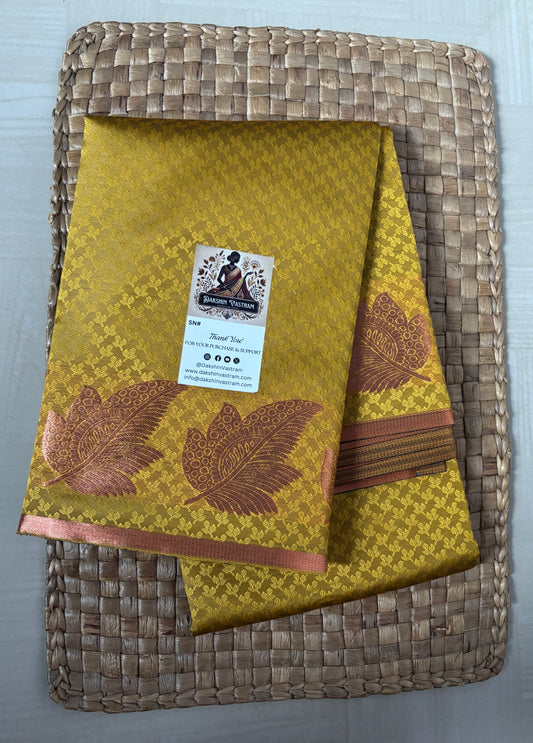 Buy Soft Art Silk Saree online – Elegant Soft Art Silk Saree side view