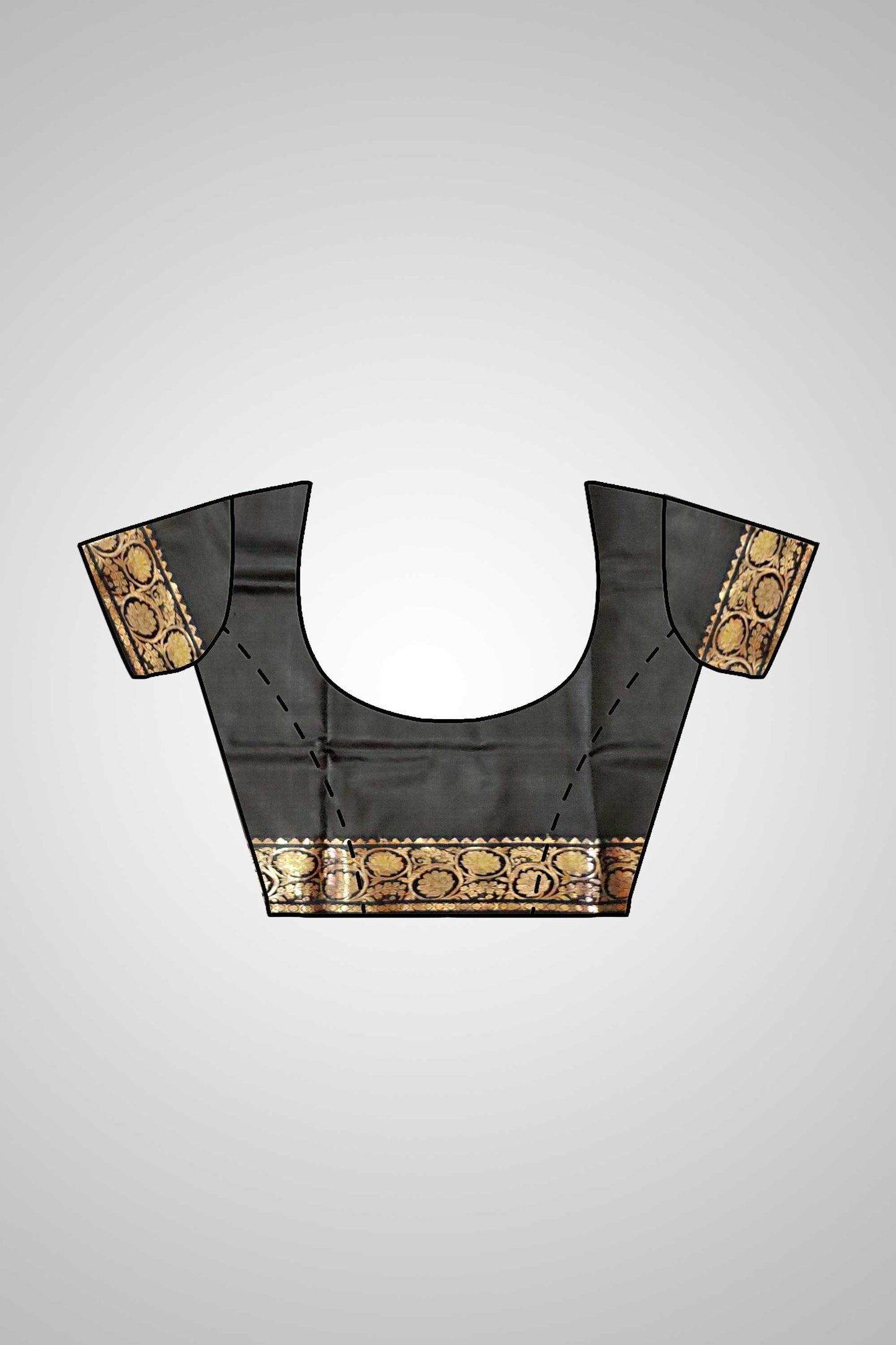 Buy Swarnachari Silk Saree online – Traditional Handloom Swarnachari Silk blouse piece