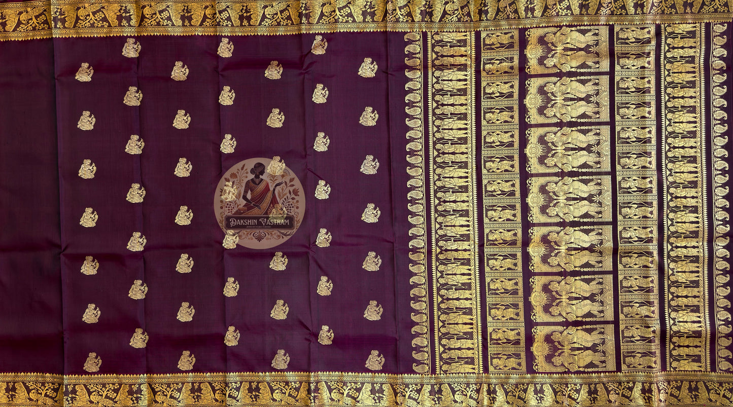 Buy Authentic Baluchari Saree online – Pallu design and craftsmanship