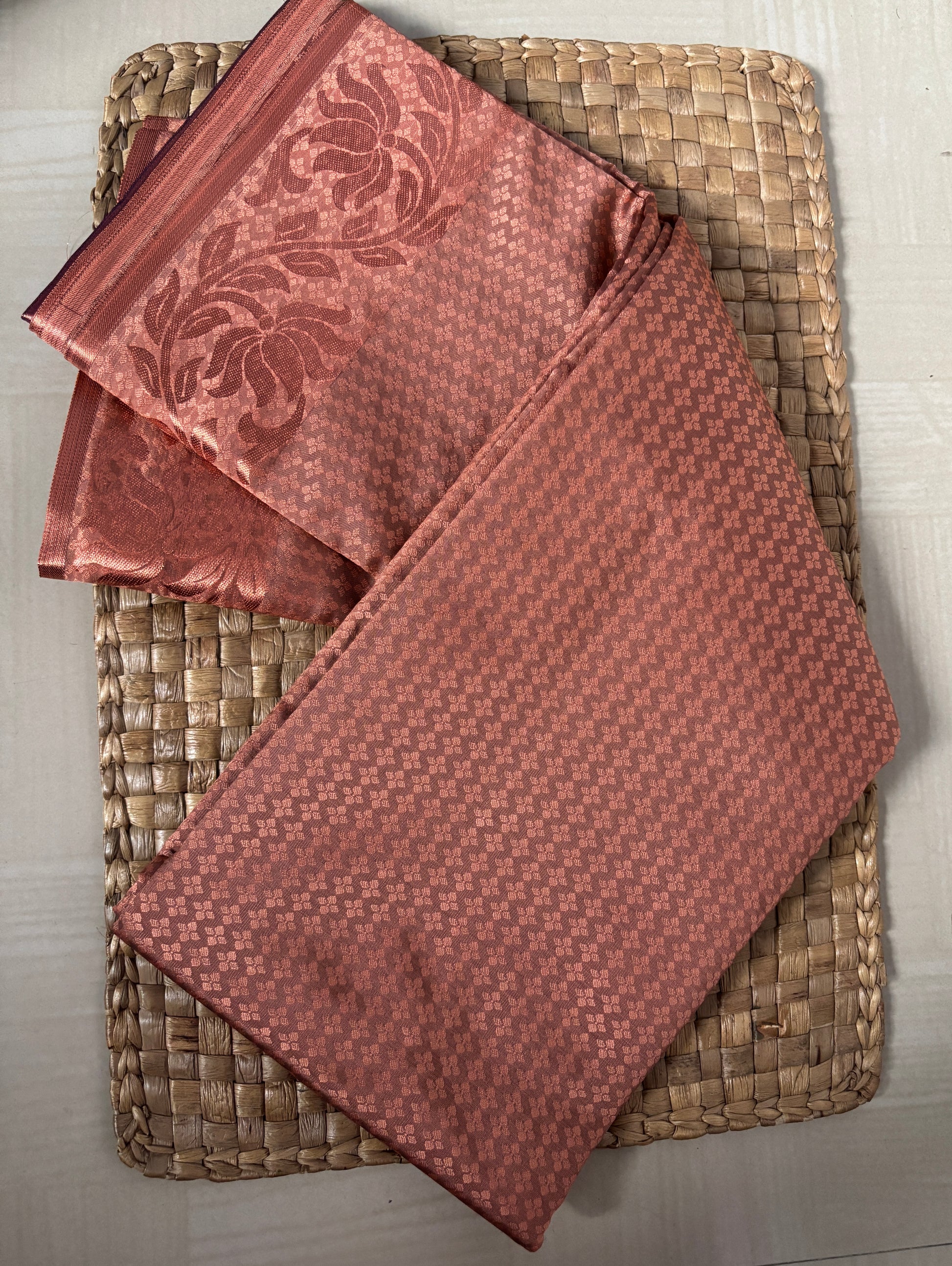 Buy Soft Art Silk Saree online – Soft Art Silk Saree rear view”
