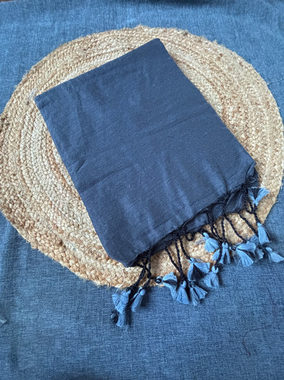 Buy Khadi saree India – Saree with blouse piece view