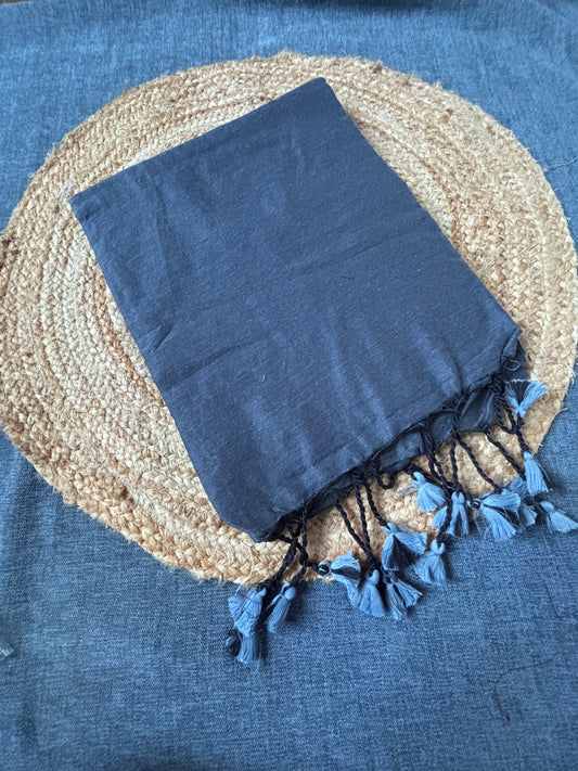 Buy Khadi saree India – Saree with blouse piece view