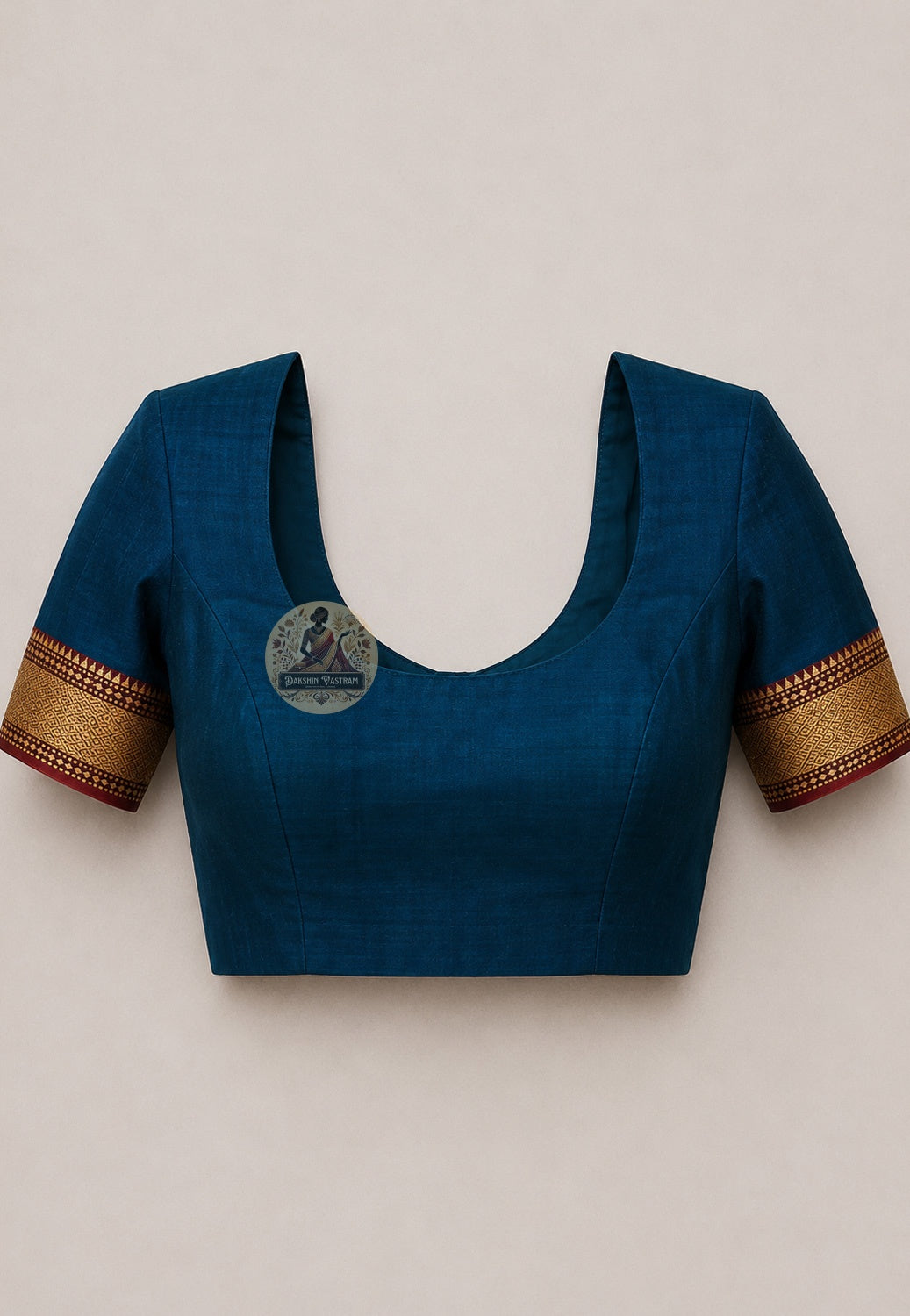 Matching blouse piece included with Bishnupur Katan Silk Saree handloom Ashtami 2026 collection Bengal West Bengal