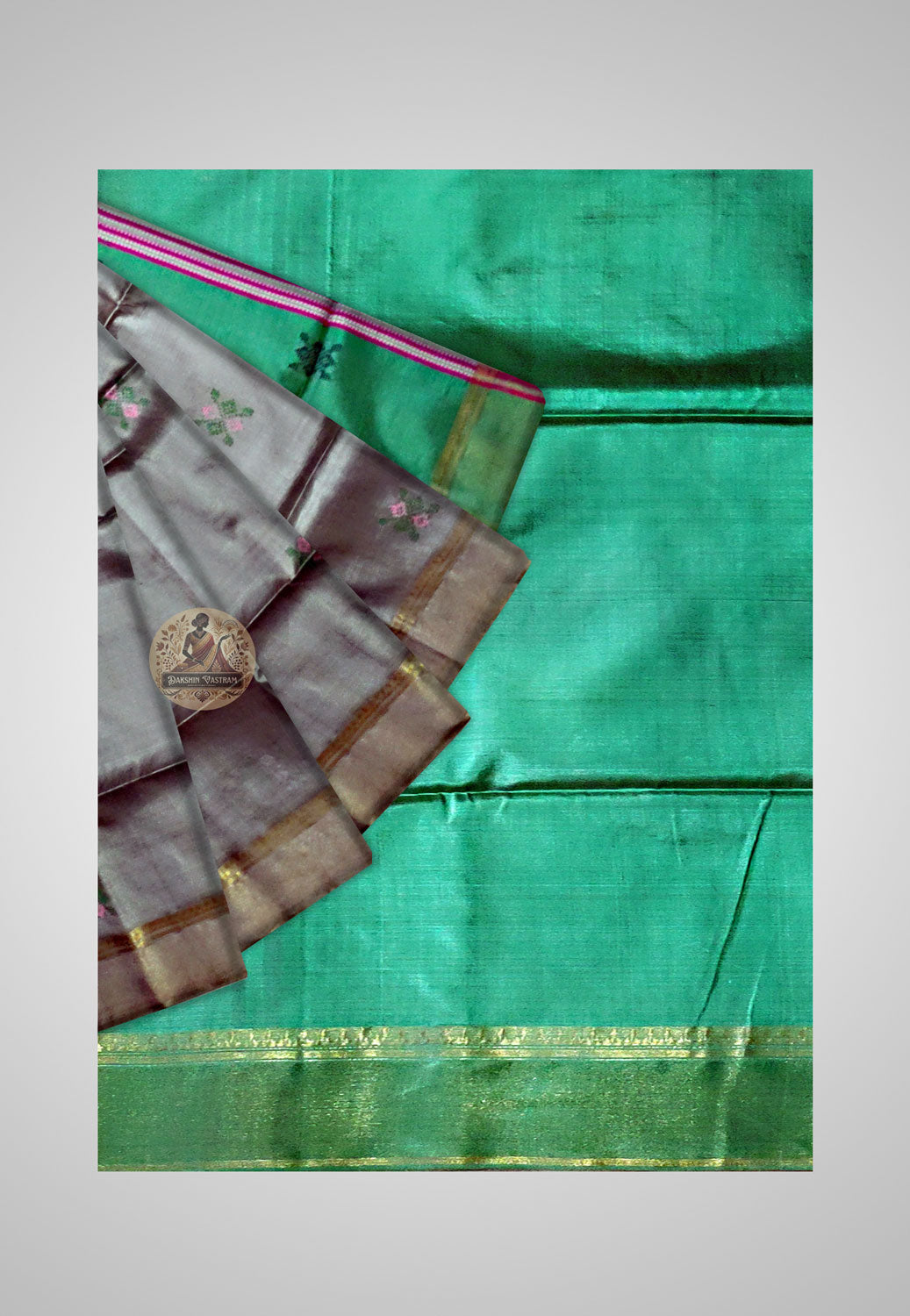 Buy Bishnupuri Katan Silk Saree online – Bishnupuri Katan Silk Saree view