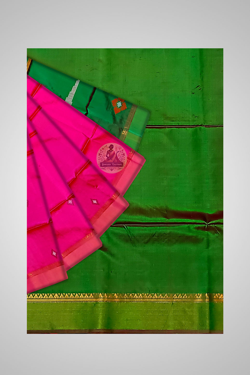 Shop Authentic Bengal Silk – Weaving detail close-up