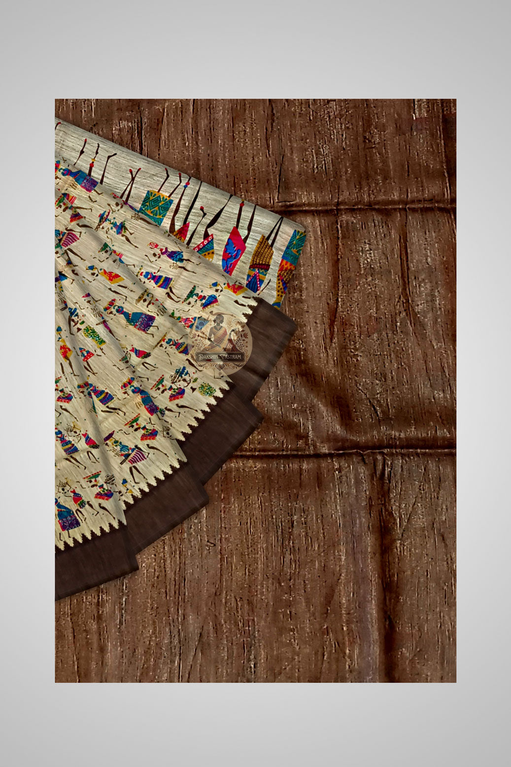 Order Elegant Tussar Sarees – Detailed weave and border design