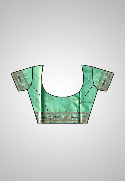 Luxurious handloom saree with heritage charm and exquisite craftsmanship