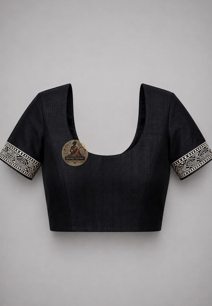 Matching blouse piece included with Bishnupur Katan Silk Saree, handloom cultural gala Bengal West Bengal