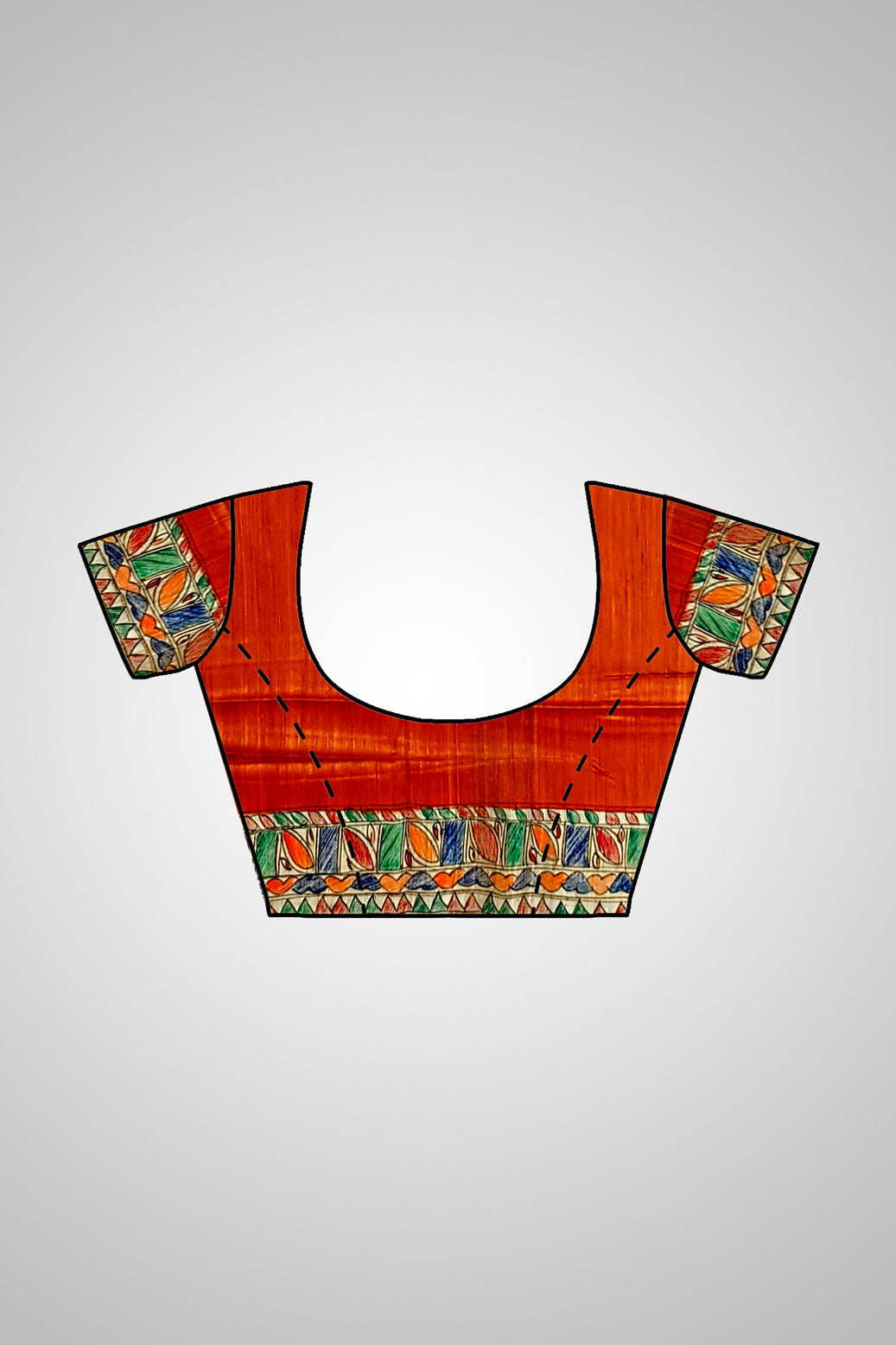 Buy Authentic Tussar Silk Saree – Complete set with blouse styling