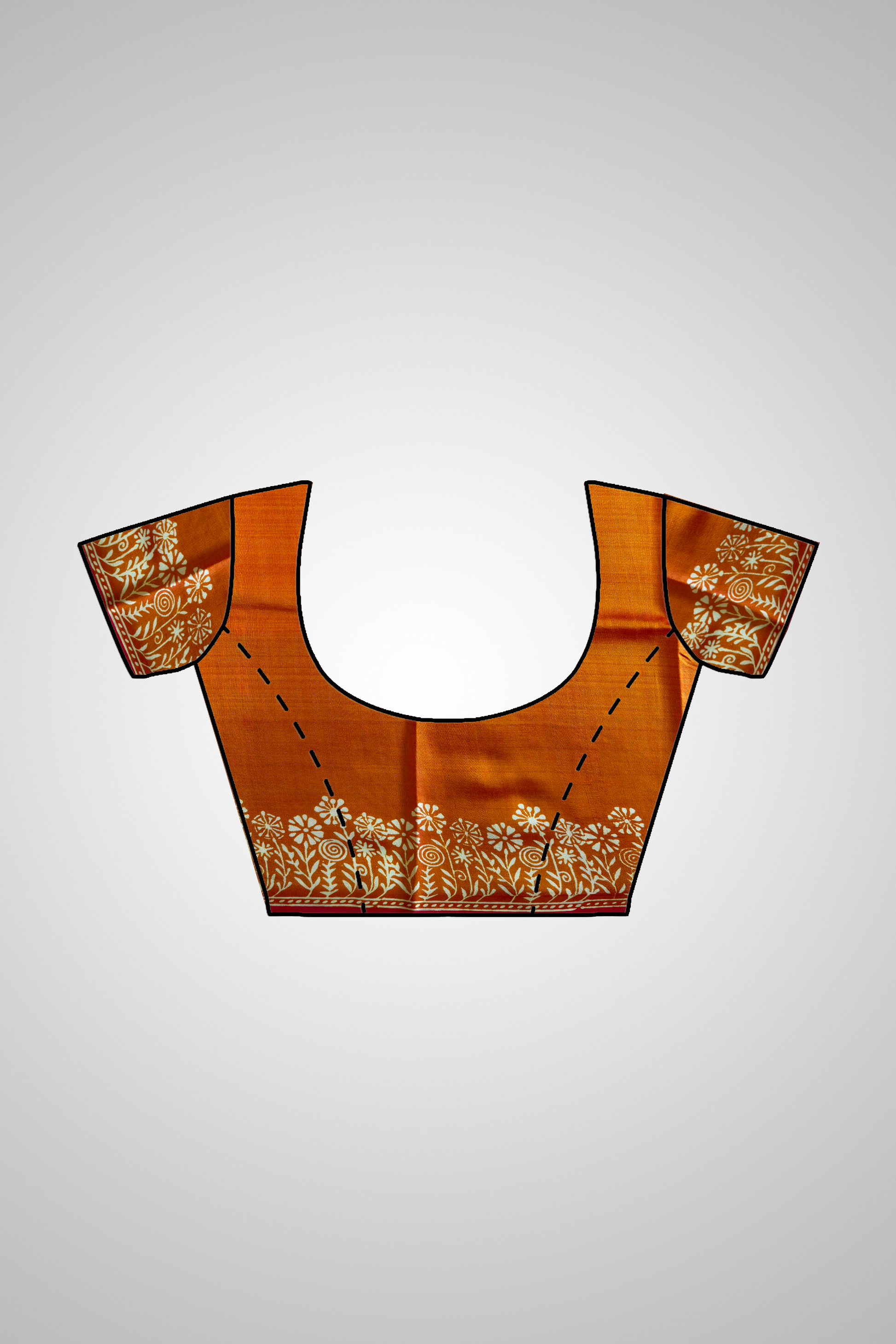 Shop Traditional Block Print Saree – Styled saree with blouse piece