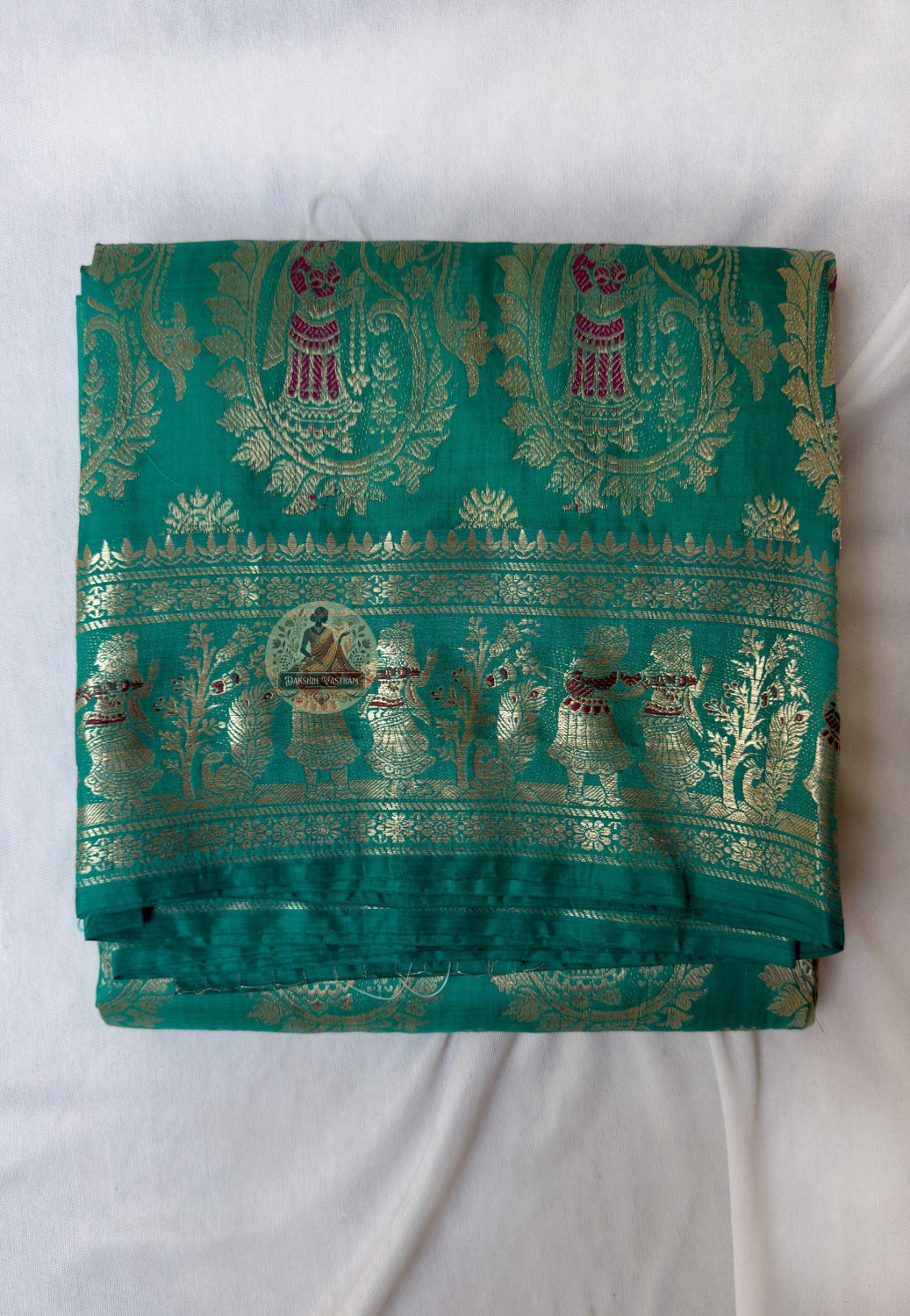 Swarnachari Silk Saree | Bengal Handloom Zari Memory