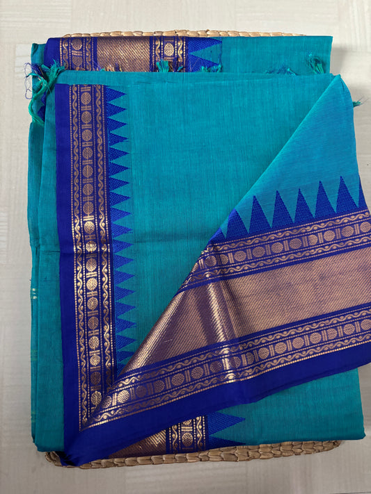 Buy Chettinad Cotton Saree online – Authentic Chettinad Cotton Saree blouse piece
