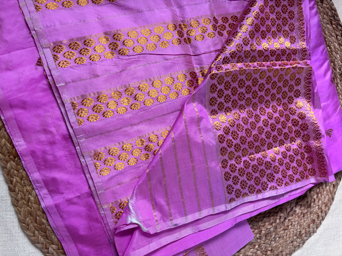 Matching blouse piece included with Paat Mekhela Chador swan pair border bridal reception Assamese wedding authentic Sualkuchi Assam silk