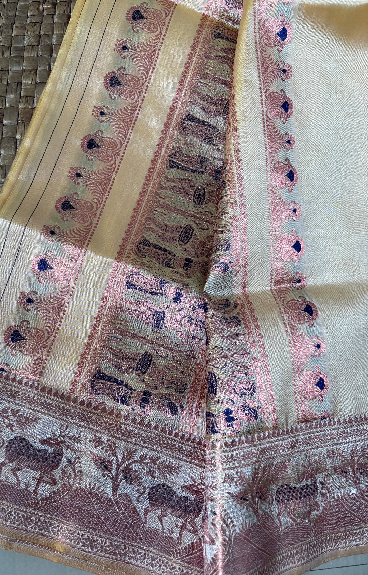 Swarnachari Pure Silk Saree – Handloom Heritage for Every Occasion