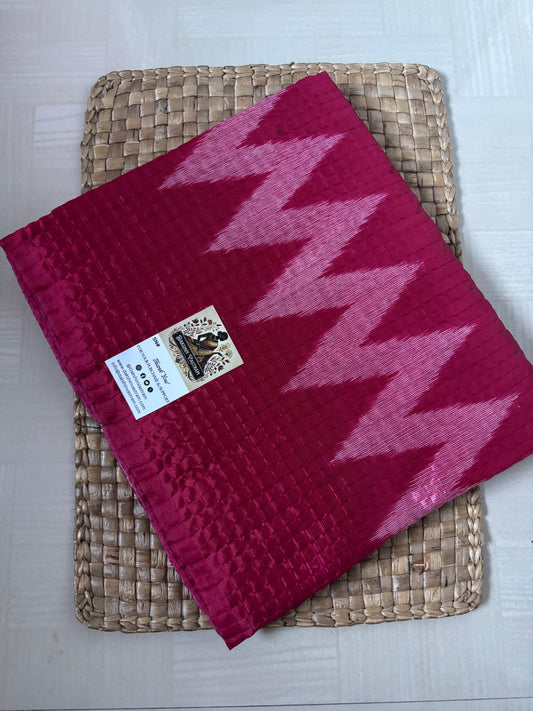 Buy Art Silk Saree online – Pink Art Silk Saree front view