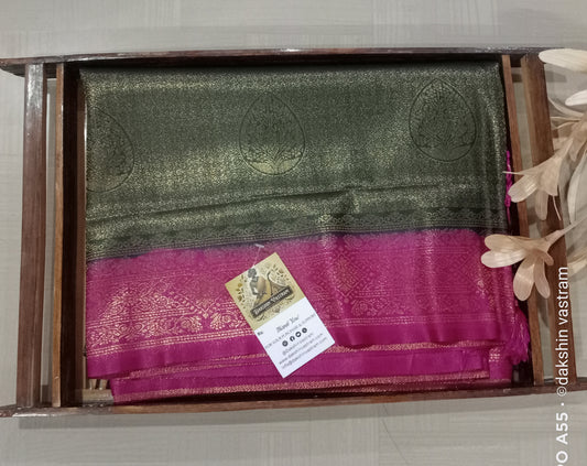 Butter Silk Saree | Crafted from soft and pure organic silk