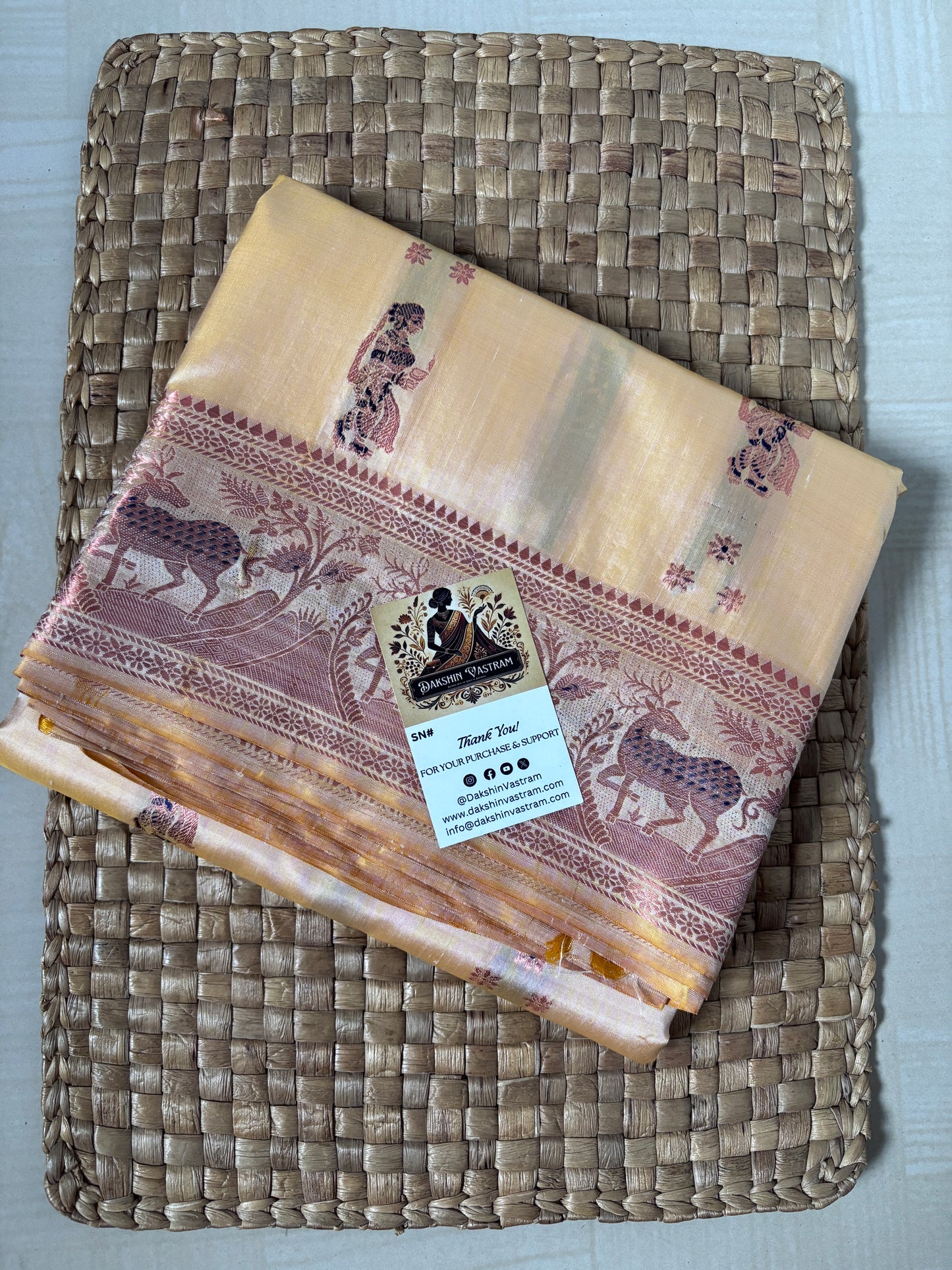 Swarnachari Pure Silk Saree – Handloom Heritage for Every Occasion