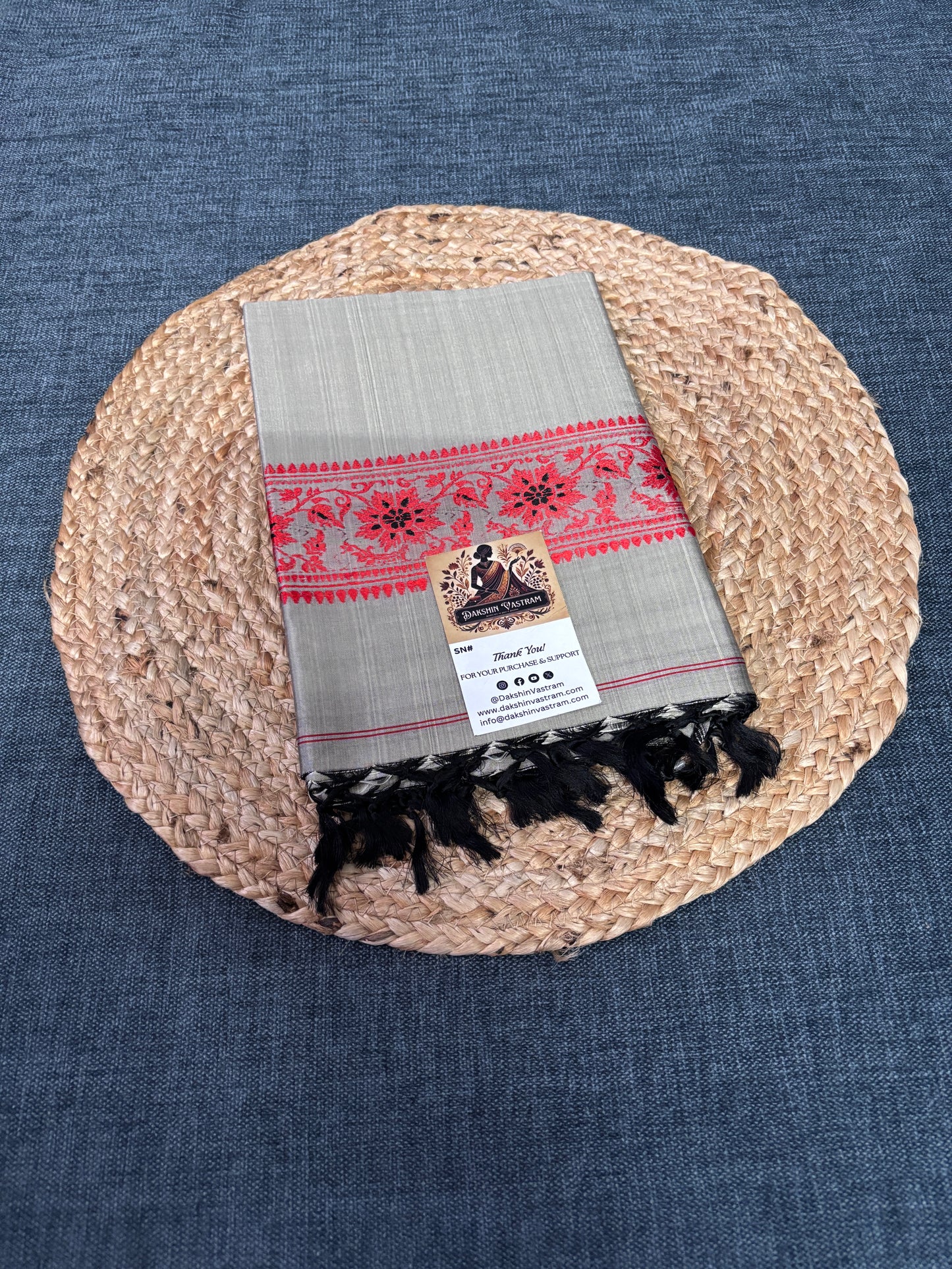 Buy Pure Mulberry Silk Stole online – elegant silk stole front view