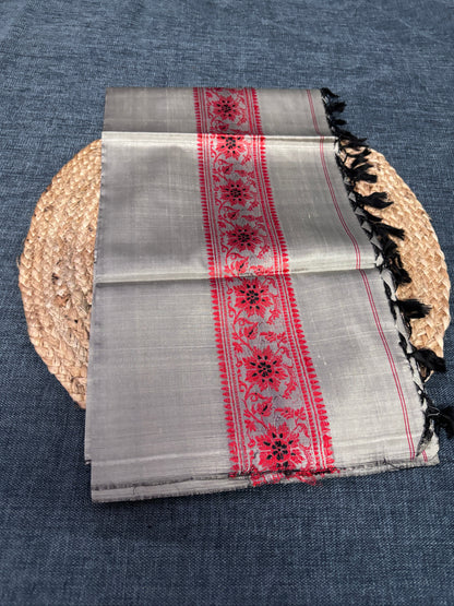 Shop Mulberry Silk Scarf online – lightweight silk scarf drape view