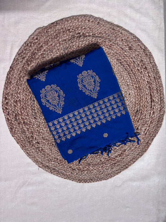 Buy Assam Cotton Saree online – Handloom cotton saree front view