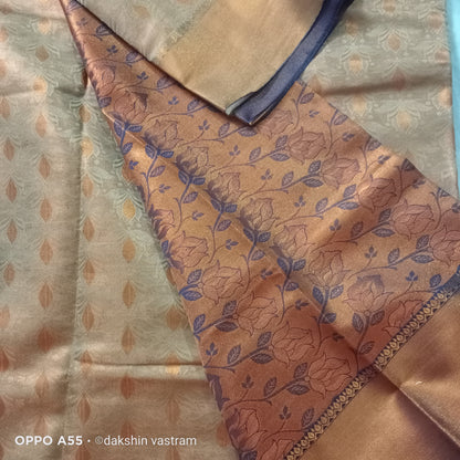 Mow Silk Saree | Beautiful print and vibrant colors