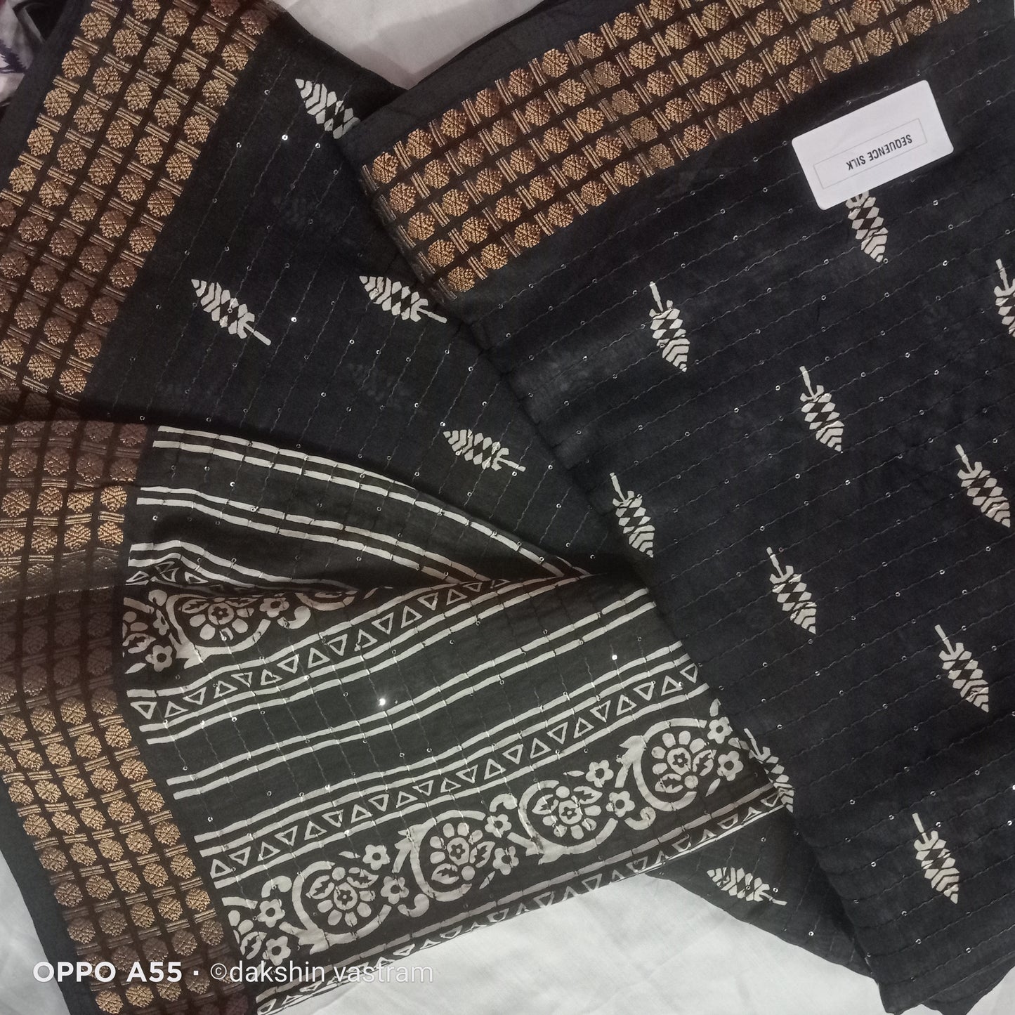 Sequins Silk Saree | Perfect for those looking for both style and sustainability