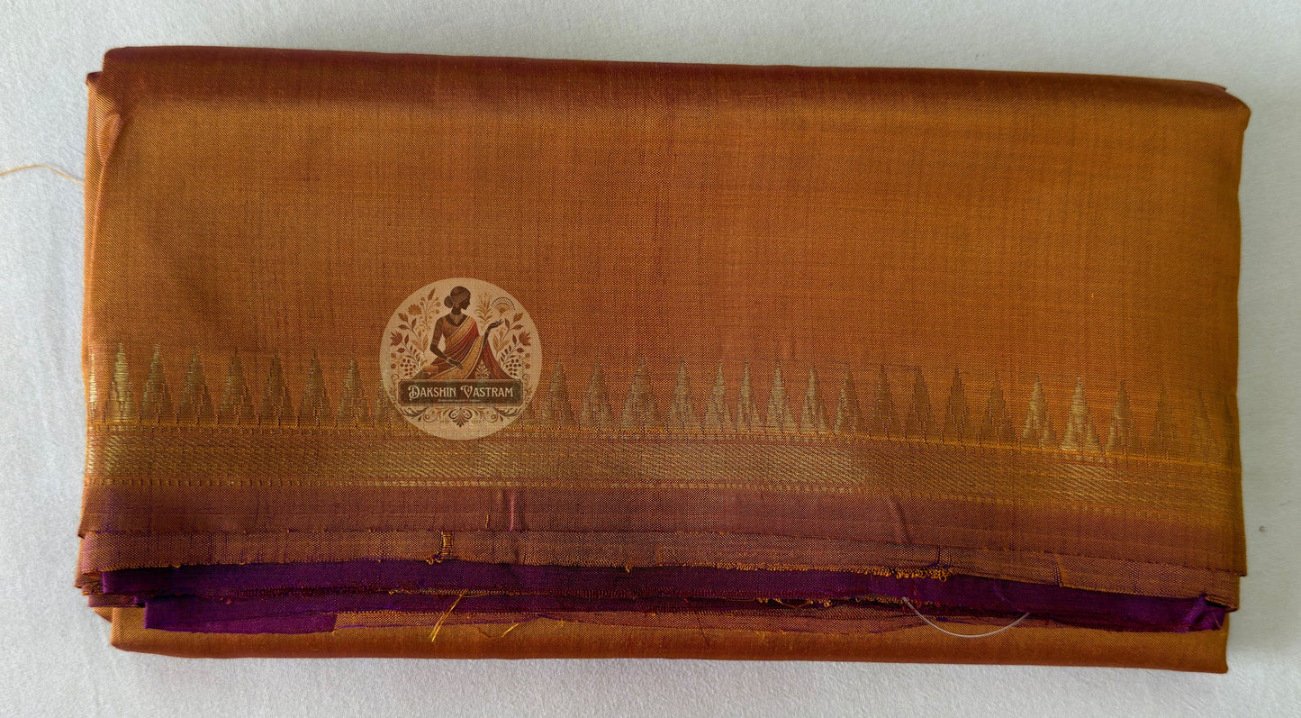 Shop Mulberry Silk Saree online – full saree flat display