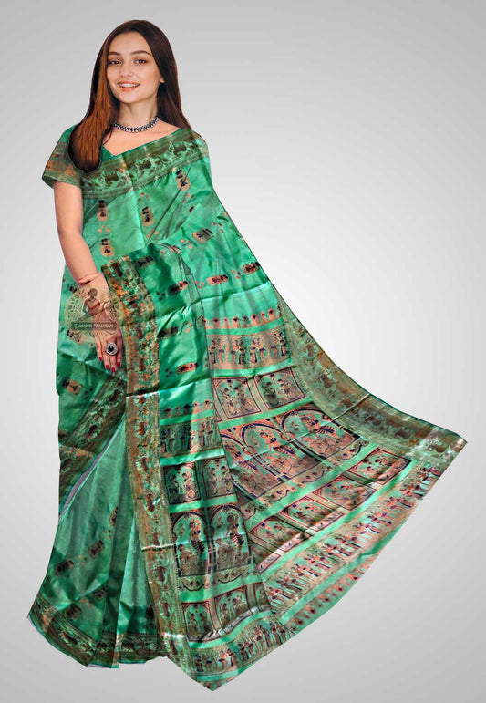 Buy Swarnachari Silk Saree online – Swarnachari Silk Saree front view