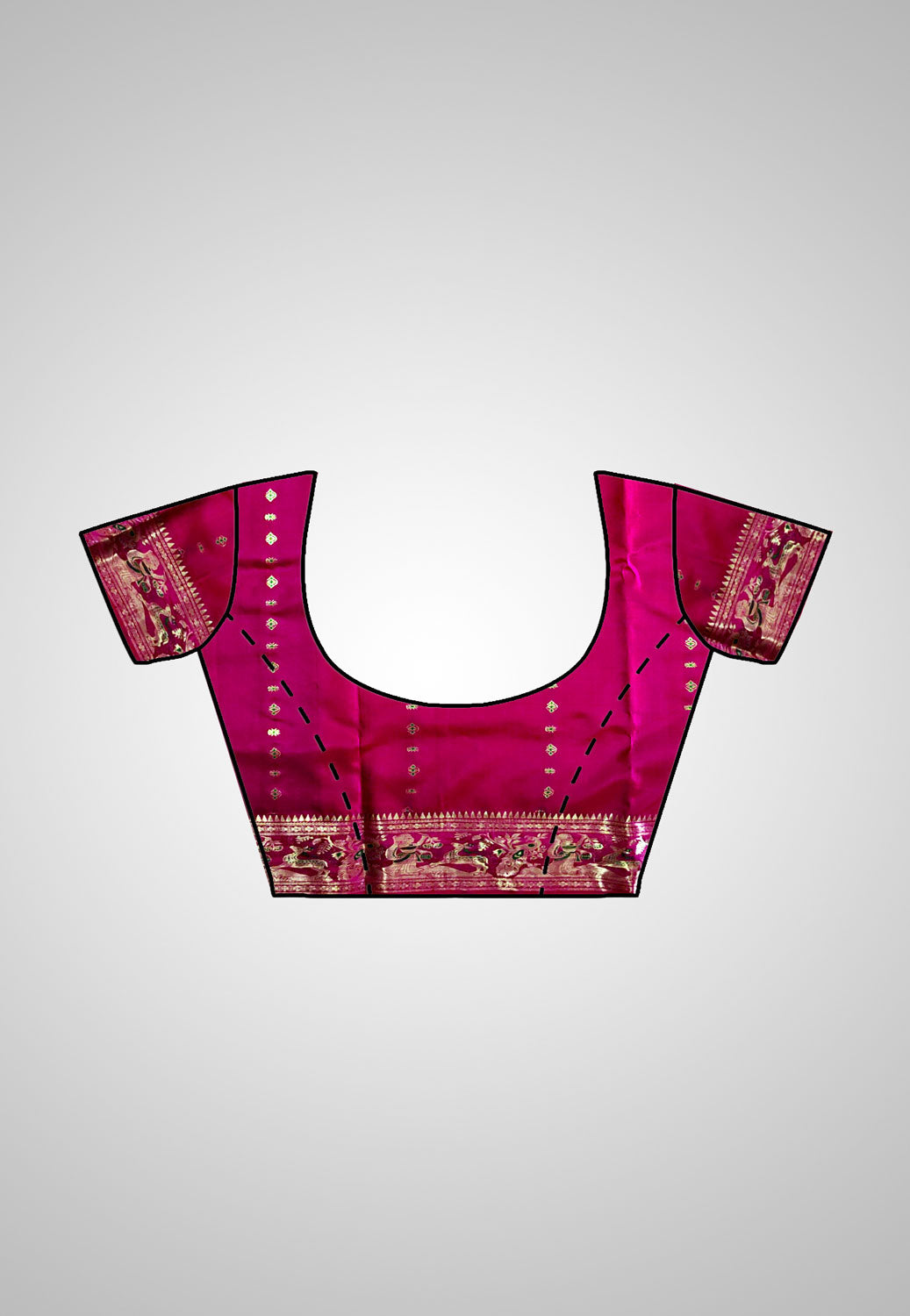 Opulent handloom saree combining heritage and luxury